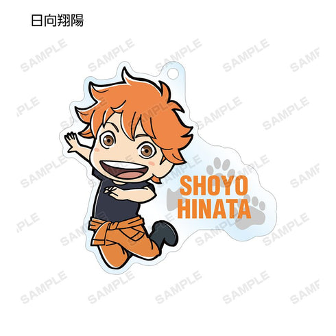 『ハイキュー!! TO THE TOP × 東武動物公園』ちびキャラ 飼育係ver. トレーディングアクリルキーホルダー(単位/BOX)【202501再販】